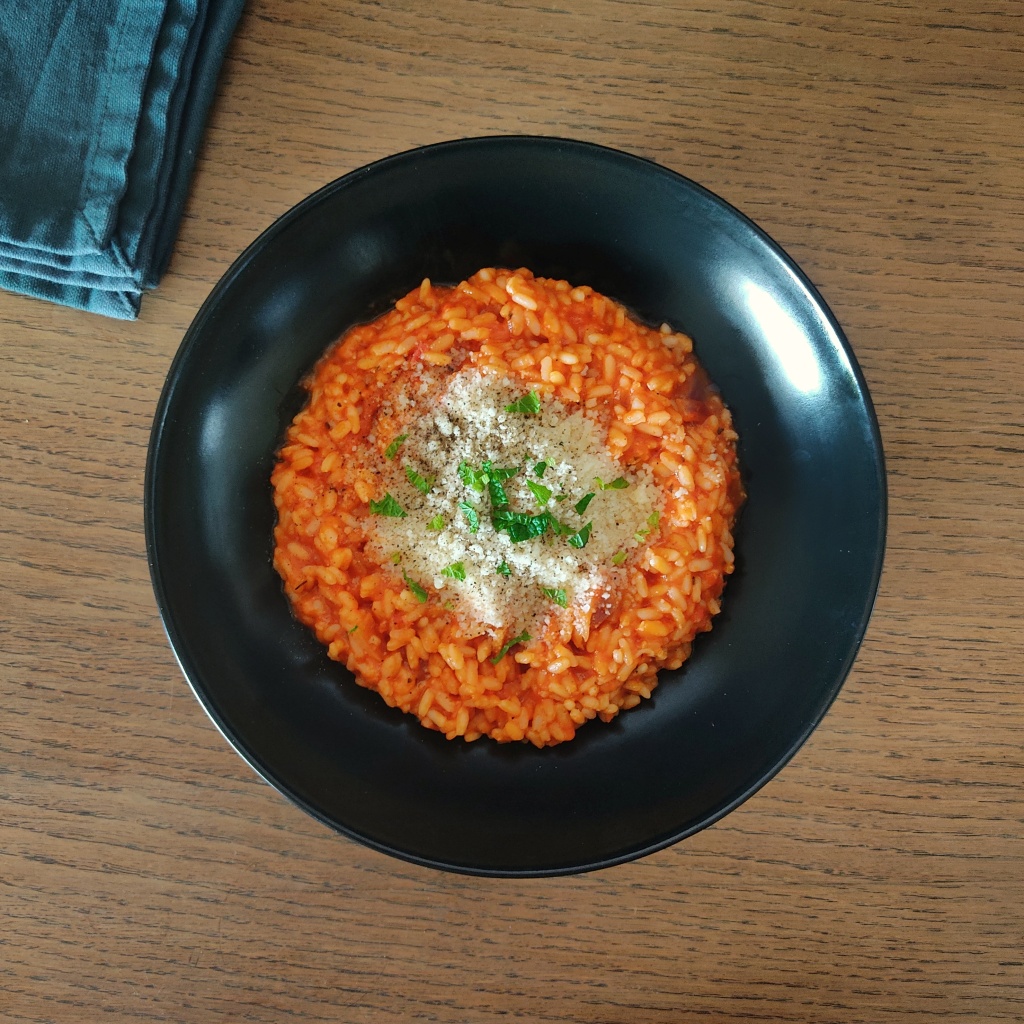 Recette de risotto à la tomate